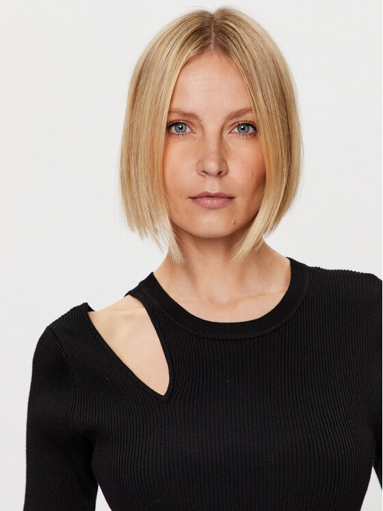 DKNY DKNY Maglione P3ASAH40 Nero Regular Fit