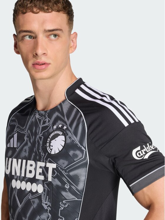 adidas adidas Koszulka techniczna Kopenhaga Czarny Slim Fit