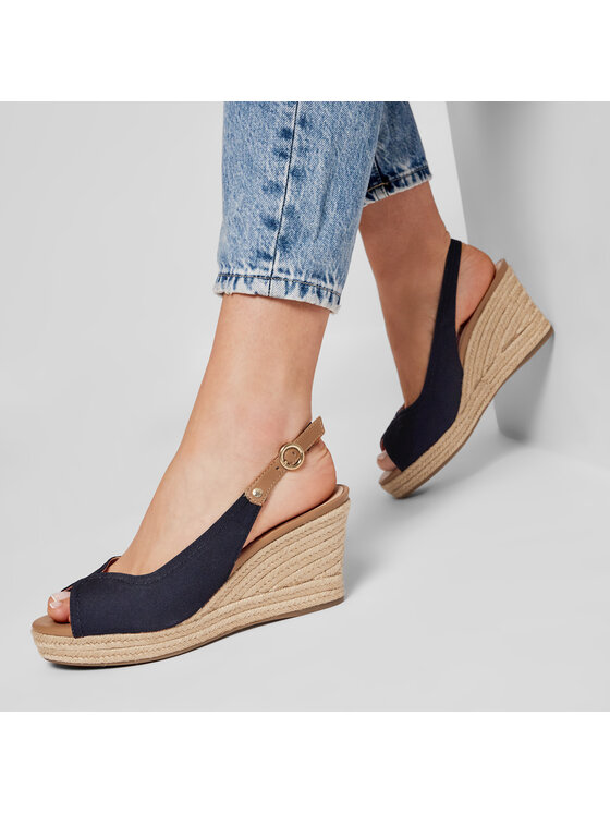 Geox Geox Espadryle D Soleil A D15N7A 01143 C4152 Granatowy