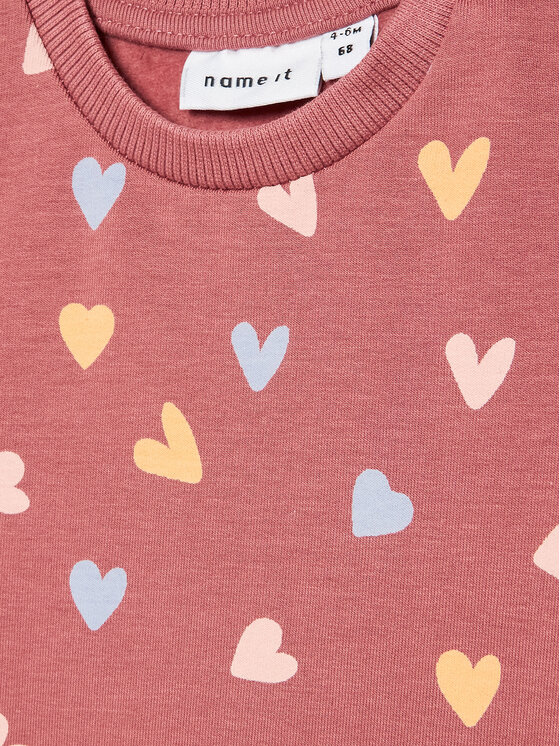 NAME IT NAME IT Felpa 13212668 Rosa Regular Fit
