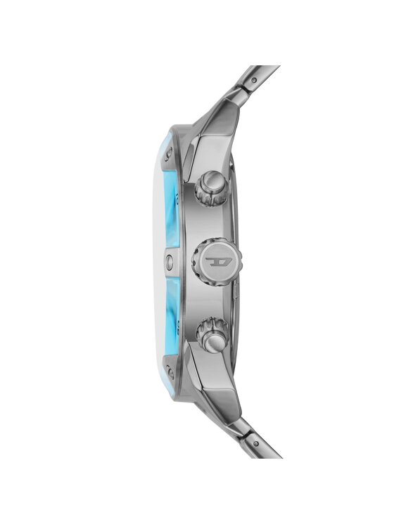 Diesel Diesel Sat Spiked DZ4655 Srebrna