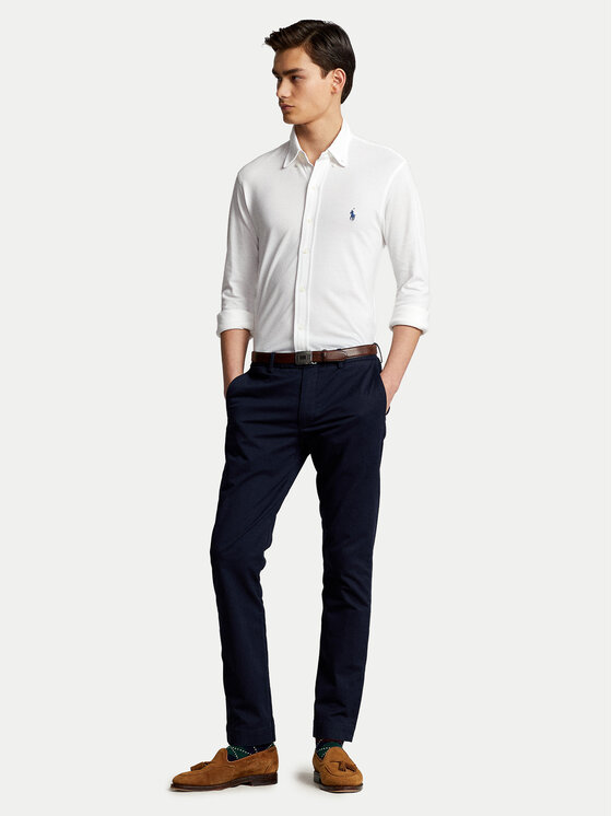 Polo Ralph Lauren Polo Ralph Lauren Srajca 710654408003 Bela Regular Fit