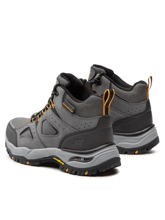 Skechers Skechers Outdoorová obuv Arch Fit Dawson 204628/CHAR Sivá