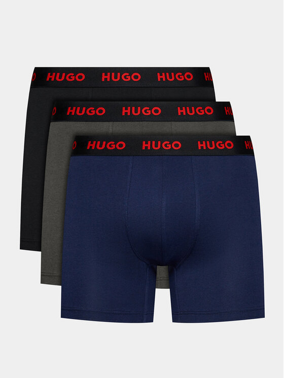 HUGO Hugo Set od 3 para bokserica 50503079 Šarena