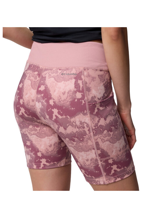 Columbia Columbia Pantaloncini sportivi Columbia Boundless Trek 1/2 Tight Rosa Regular Fit