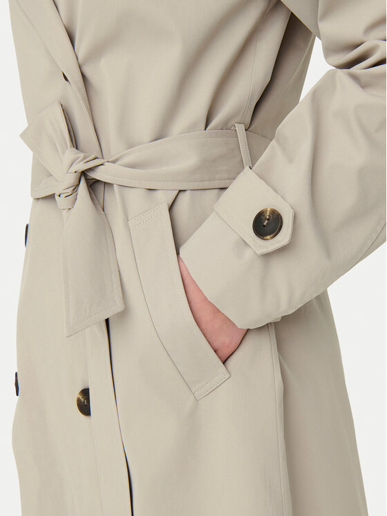 ONLY ONLY Trench Leja 15336402 Bež Regular Fit