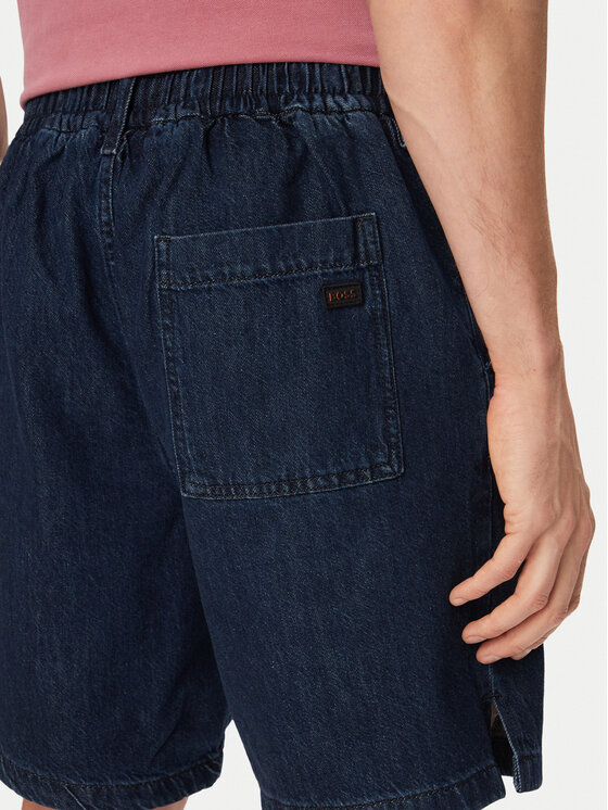 BOSS BOSS Jeansshorts Sandrew 50557454 Dunkelblau Relaxed Fit