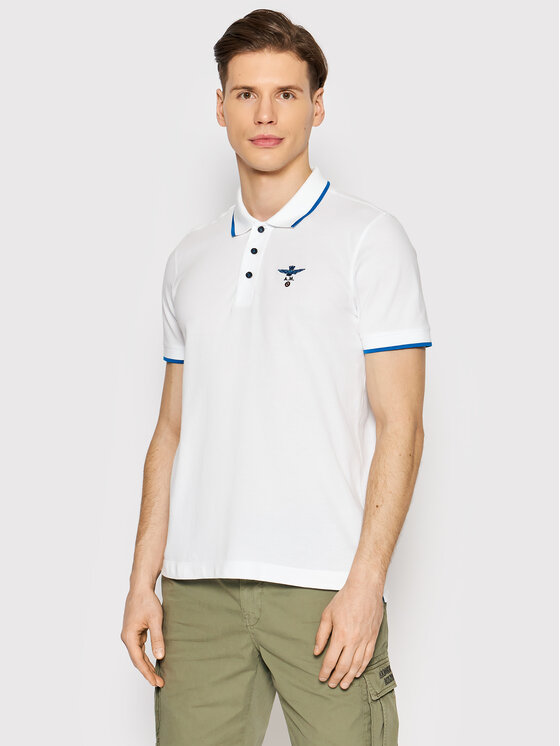Aeronautica Militare Aeronautica Militare Polo 221PO1604P82 Bianco Regular Fit