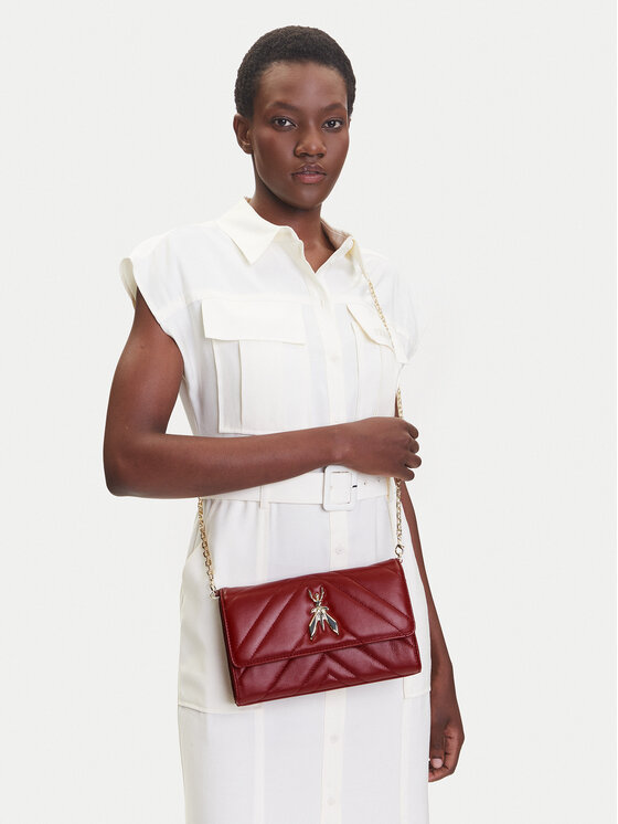 Patrizia Pepe Patrizia Pepe Ročna torba CB9798/L004-R845 Bordo rdeča