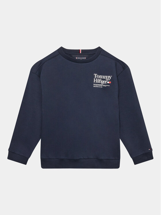Tommy Hilfiger Bluză KB0KB08188 D Bleumarin Regular Fit