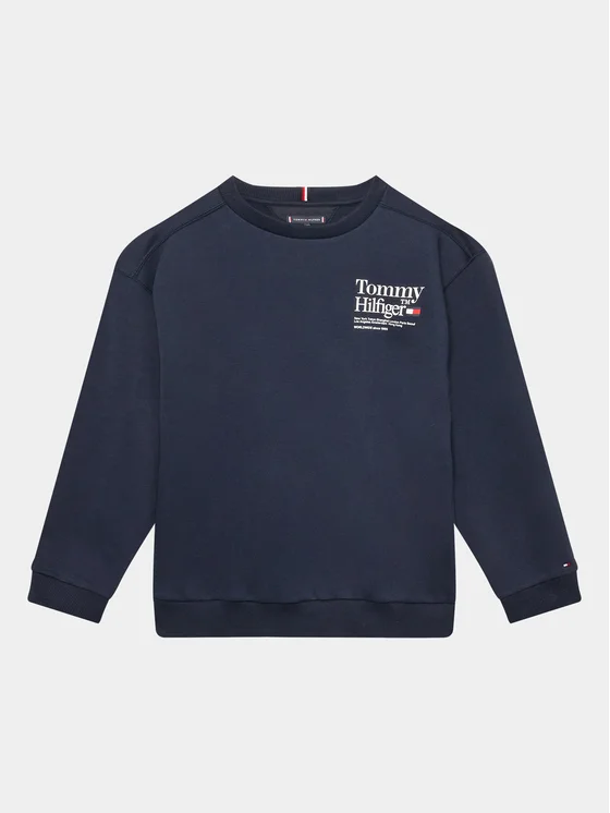 Tommy Hilfiger Sweatshirt KB0KB08188 D Dunkelblau Regular Fit