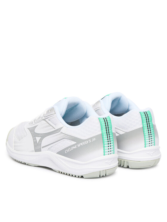 Mizuno Mizuno Scarpe indoor Cyclone Speed 5 Jr. V1GD2511 Bianco