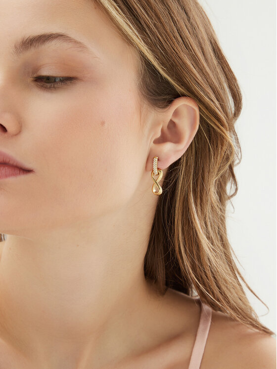 Guess Guess Σκουλαρίκια JUBE05 051JW Χρυσό