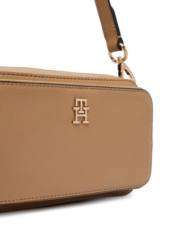 Tommy Hilfiger Tommy Hilfiger Ročna torba Th Daily Camera Bag AW0AW18377 Rjava