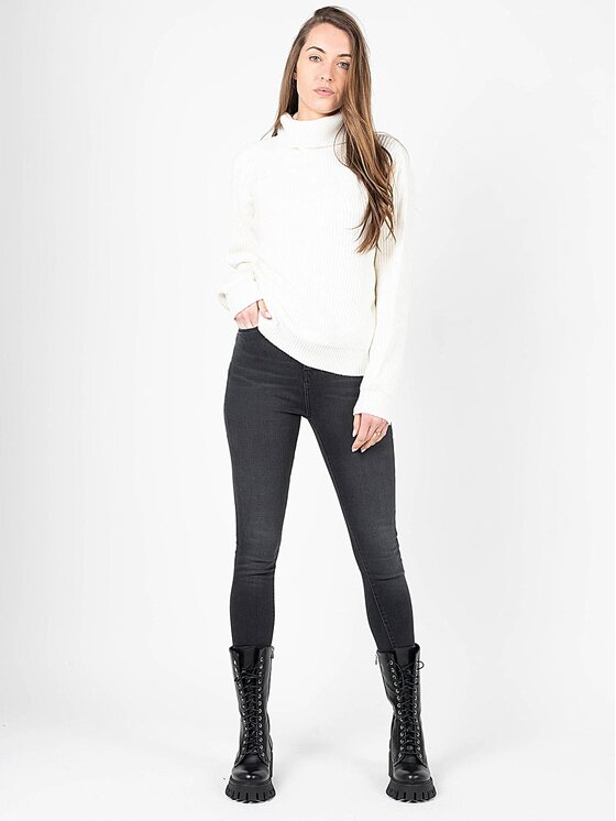 Silvian Heach Silvian Heach Maglione CVA22045LU Écru Oversize