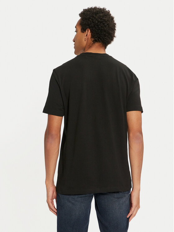 HUGO Hugo T-särk Diridumti 50522134 Must Regular Fit