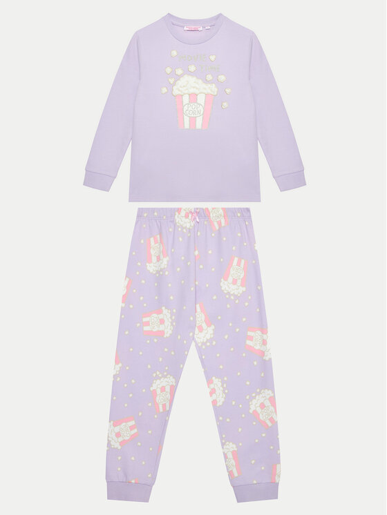 Original Marines Original Marines Pyjama DEA3696F Violett Regular Fit