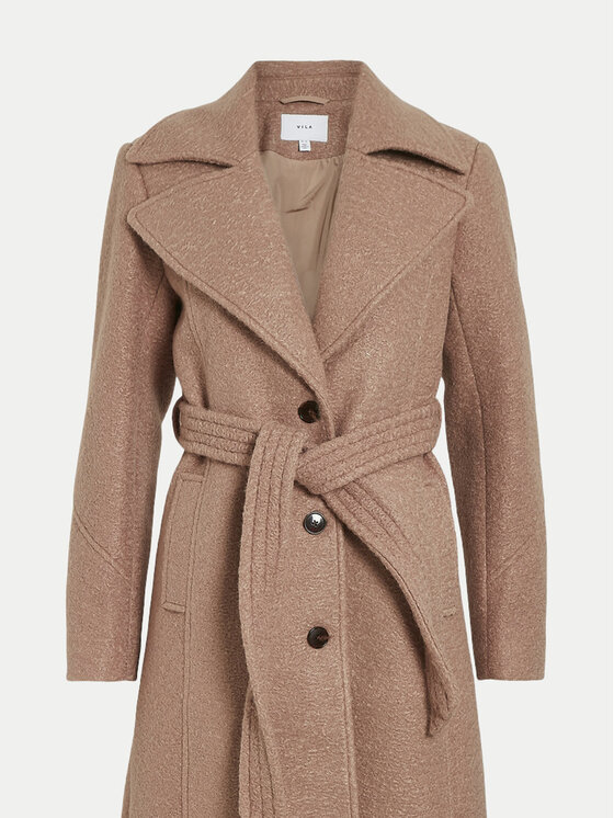 Vila Vila Übergangsmantel Jonno 14101189 Beige Regular Fit