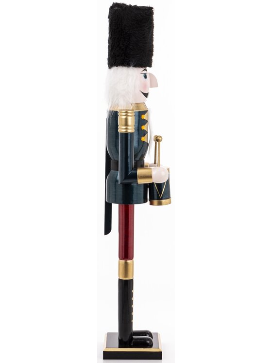 MIAhome MIAhome Figurka Dziadek do Orzechów w czapce 148 cm Kolorowy
