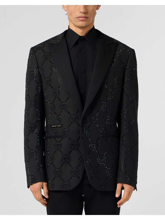 PHILIPP PLEIN PHILIPP PLEIN Giacca da abito 30731 Nero Regular Fit