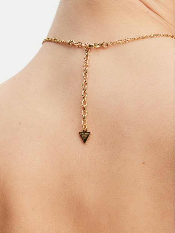 Guess Guess Ogrlica JUBN05 148JW Zlatna