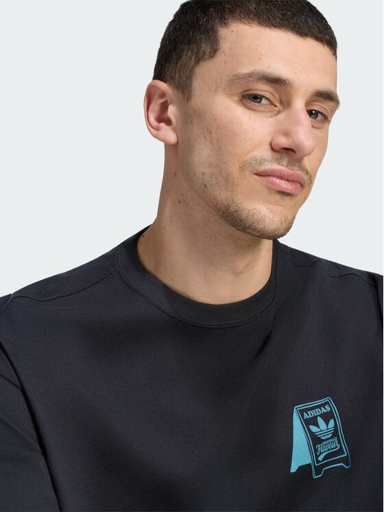 adidas adidas T-Shirt 170369 Czarny Loose Fit