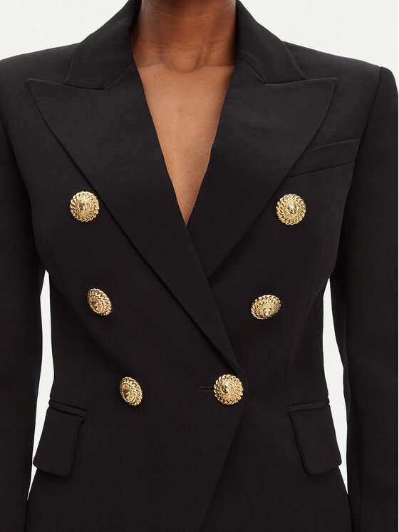 Balmain Balmain Pintsak DF1SG008VB00 Must Regular Fit