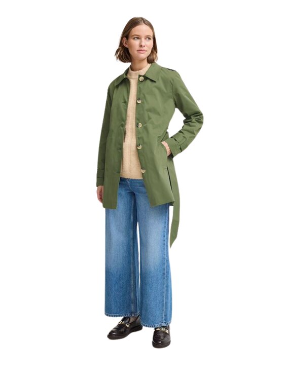 b.young b.young Καπαρτίνα Trench byamona Πράσινο Regular Fit