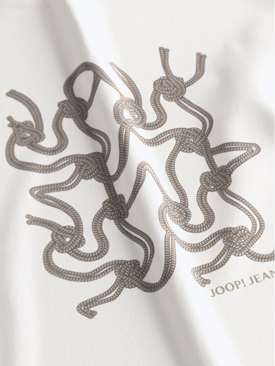 JOOP! Jeans JOOP! Jeans T-Shirt 15 JJJ-08Anup 30047002 Beżowy Modern Fit