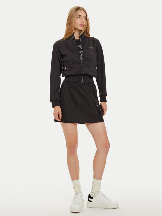 Guess Guess Mini krilo V4BD00 WGLW2 Črna Regular Fit