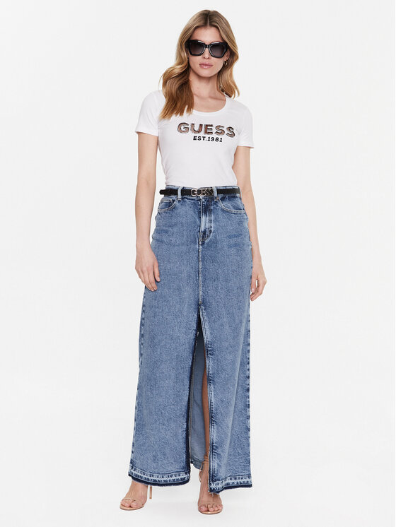 Guess Guess Teksaselik Wenona W3RD22 D4WB3 Sinine Regular Fit
