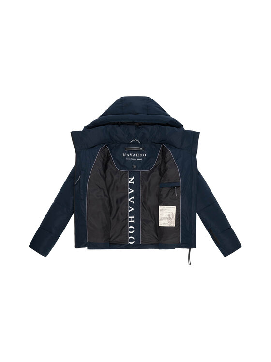 Navahoo Navahoo Kurtka zimowa Frostherz Niebieski Regular Fit