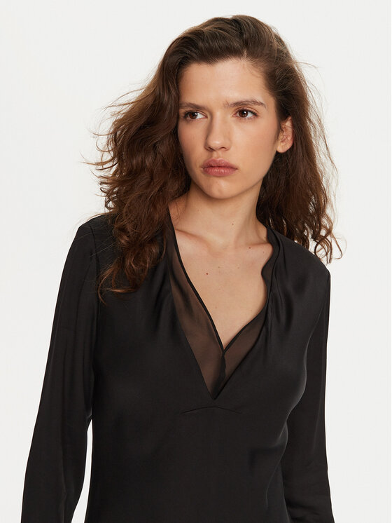 Calvin Klein Calvin Klein Koktel haljina K20K207845 Crna Regular Fit