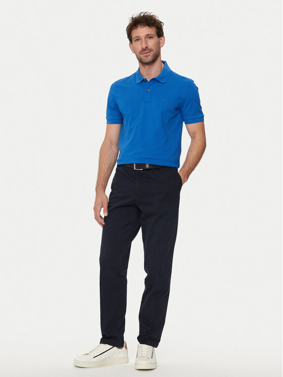 BOSS Boss Polo Pallas 50468301 Niebieski Regular Fit