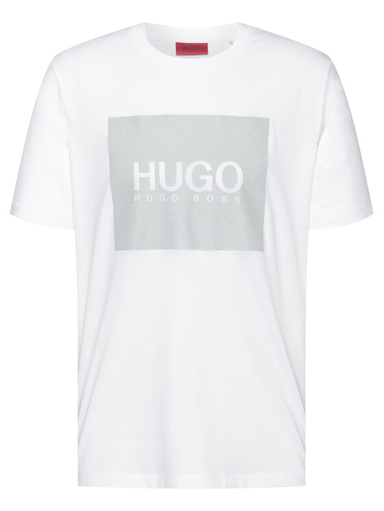 HUGO Hugo Футболка Dolive211 50442929 Білий Regular Fit