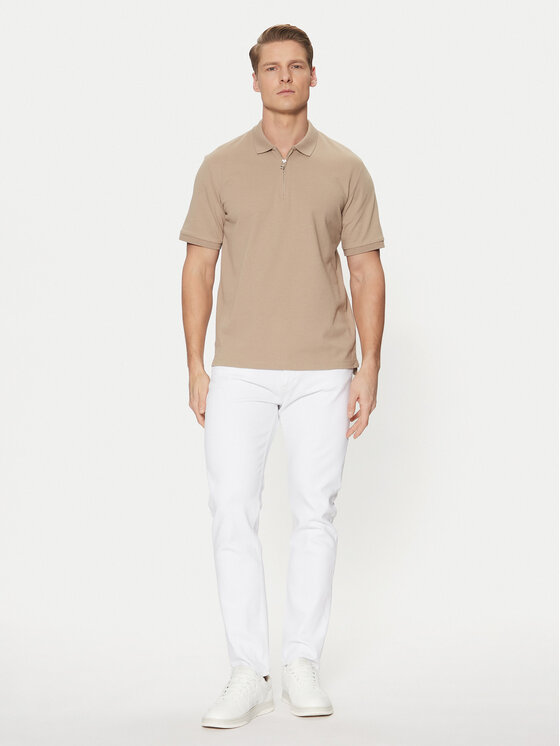 HUGO HUGO Jeans 50530605 Bianco Slim Fit