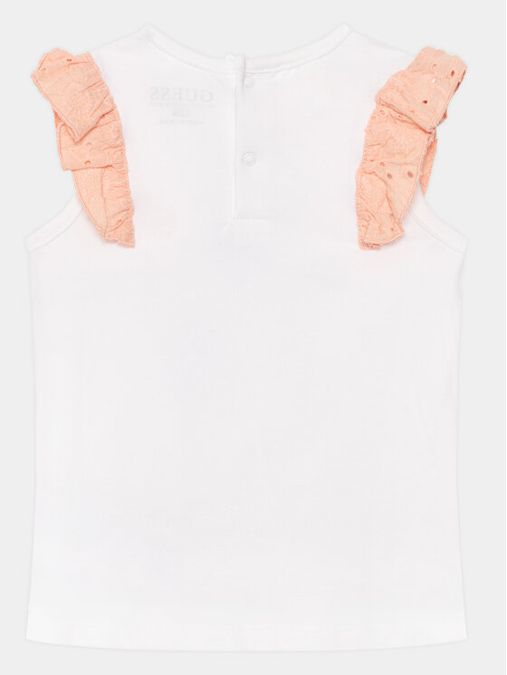 Guess Guess Komplet t-shirt i legginsy A4GG03 K6YW4 Pomarańczowy Regular Fit