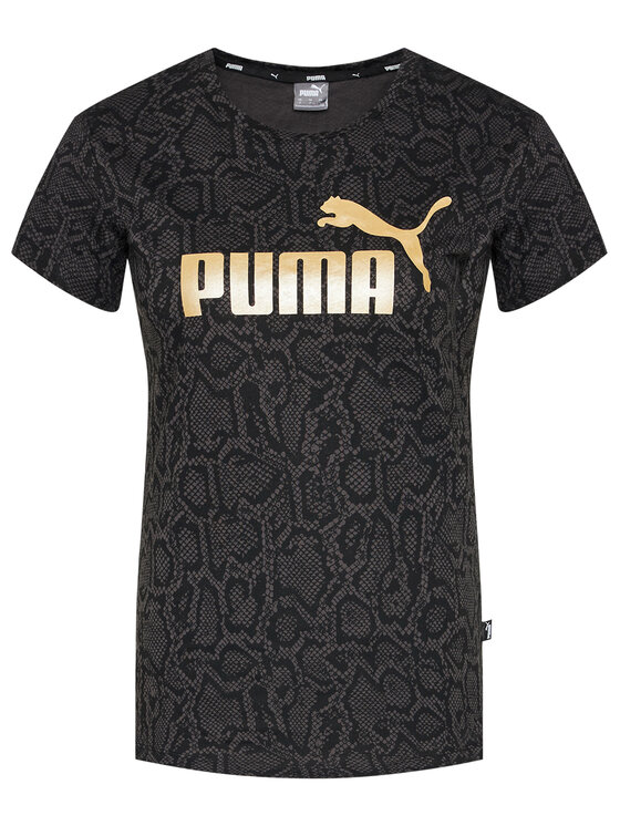 Puma Puma T-Shirt Essential Tee 584595 Černá Regular Fit