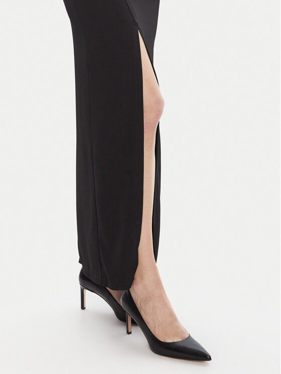Rinascimento Rinascimento Abendkleid CFC0020094002 Schwarz Slim Fit