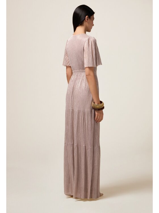 Oltre Oltre Abito da sera 7025J000848N006 Rosa A-Line Fit