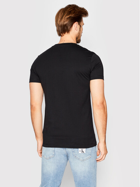 Calvin Klein Jeans Calvin Klein Jeans T-Shirt J30J320935 Μαύρο Slim Fit