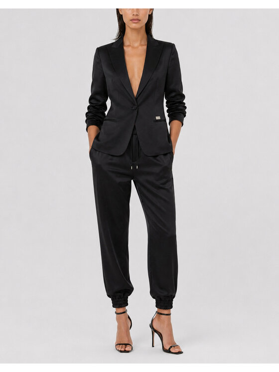 PHILIPP PLEIN PHILIPP PLEIN Sako 31567 Čierna Loose Fit