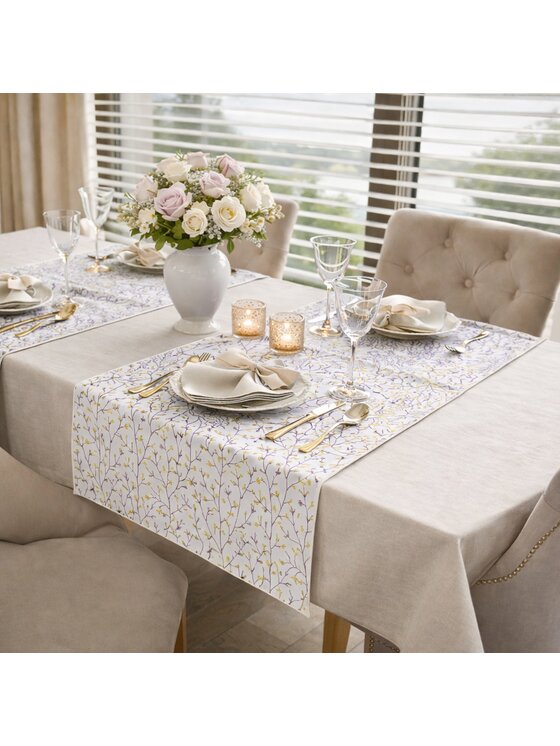 Roseberry Home Roseberry Home Bieżnik Purple Willow Kolorowy