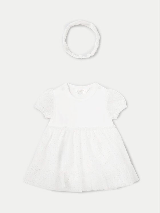 Mayoral Mayoral Elegantes Kleid 1629 Écru Regular Fit