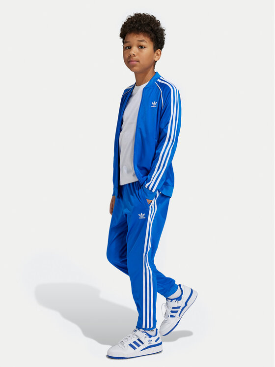 adidas adidas Mikina adicolor IY1583 Modrá Regular Fit