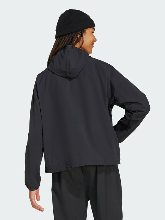 adidas adidas Kurtka przejściowa 159649 Czarny Loose Fit