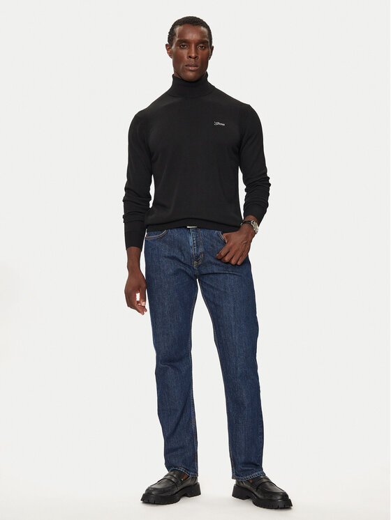 Guess Guess Golfas M4BR05 Z3H82 Juoda Regular Fit