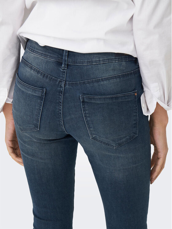 ONLY ONLY Jeansy 15233288 Modrá Skinny Fit