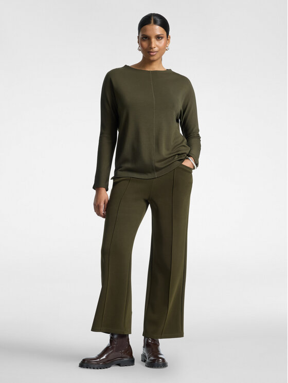 Elena Mirò Elena Mirò Bluza G806Z000675N035 Zielony Regular Fit