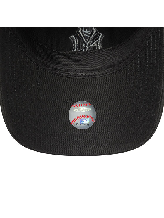 New Era New Era Czapka z daszkiem New York Yankees Bow Back 9TWENTY 60667704 Czarny
